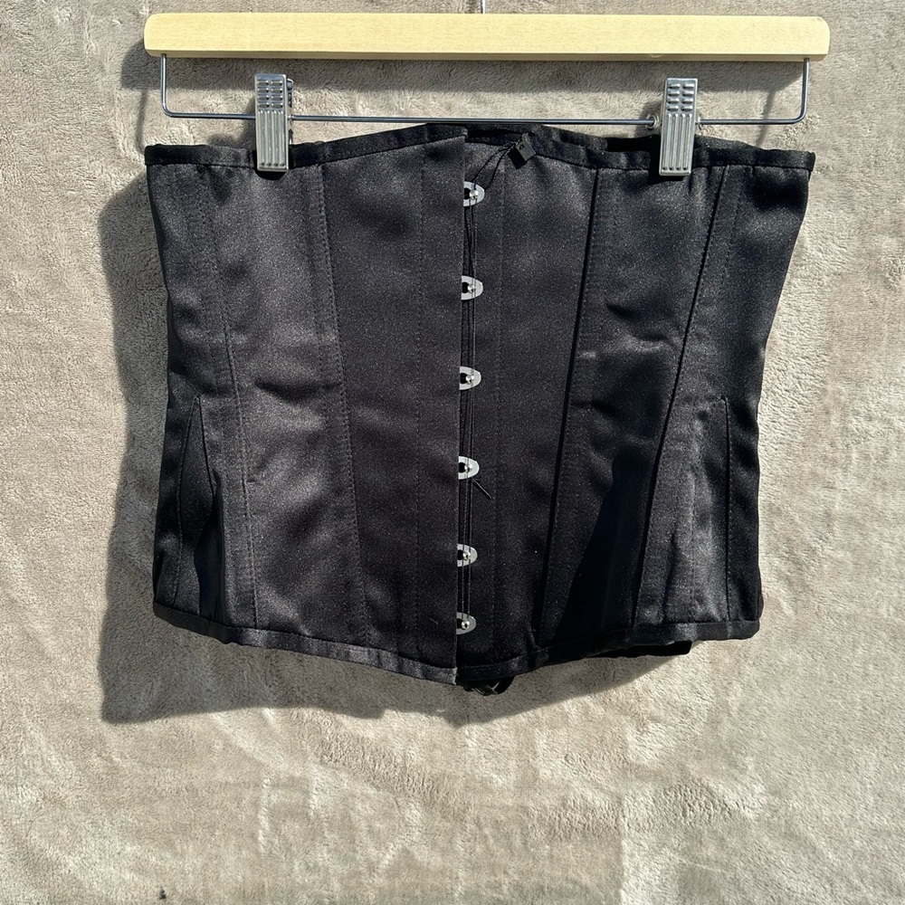 Corset Story Waist Training NEW black corset sz W30 style MY-067